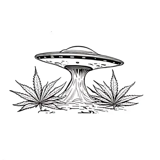 Ufo Alien Weed