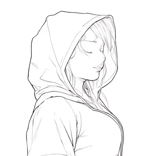 Curvy Girl In Hood