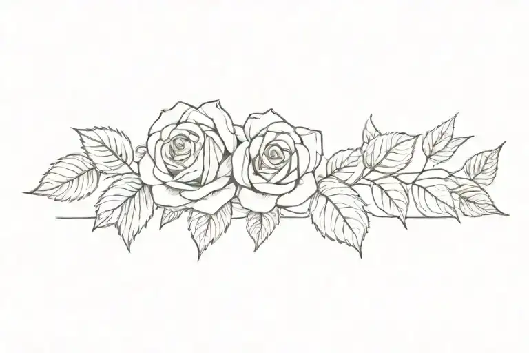 Rose With Small Leaves