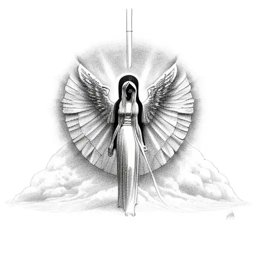 Guardian Angel Michael Neck