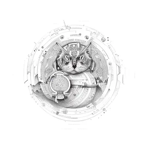 Circle Filled With Colours