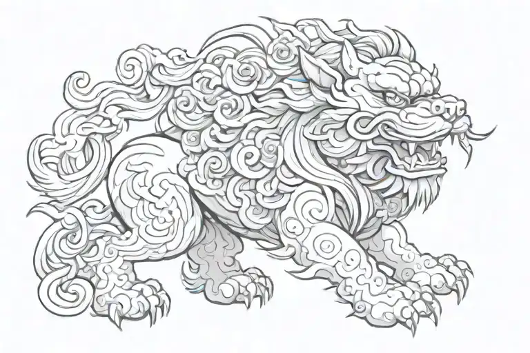 Swagger Chinese Foo Dog