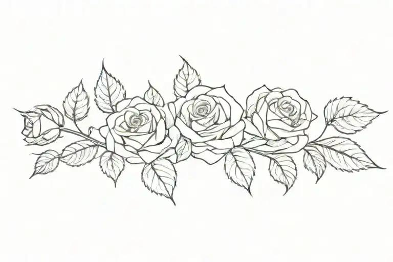 Rose With Small Leaves