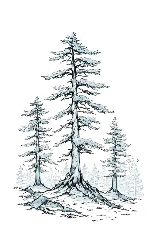 Studio Ghibli Forest Trees Background Looking