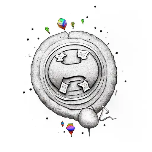 Superhero Chickpea With Rainbow On Top