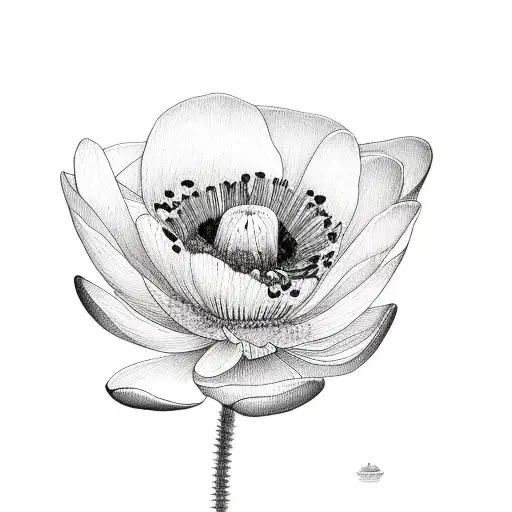 Butterfly Poppy Water Lily