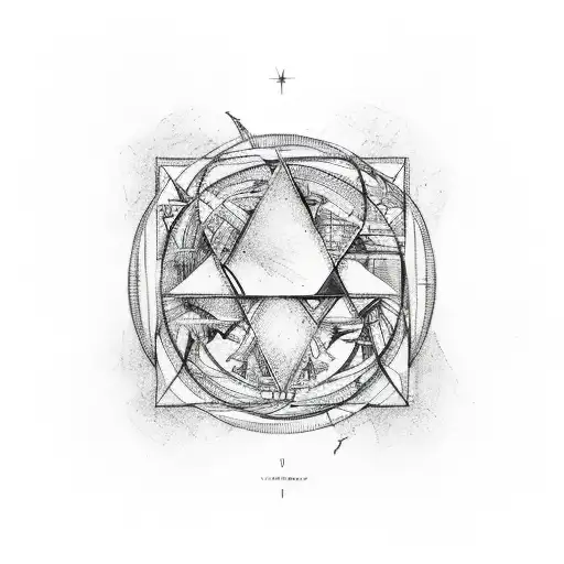 Triangle With An Infinite Symbol