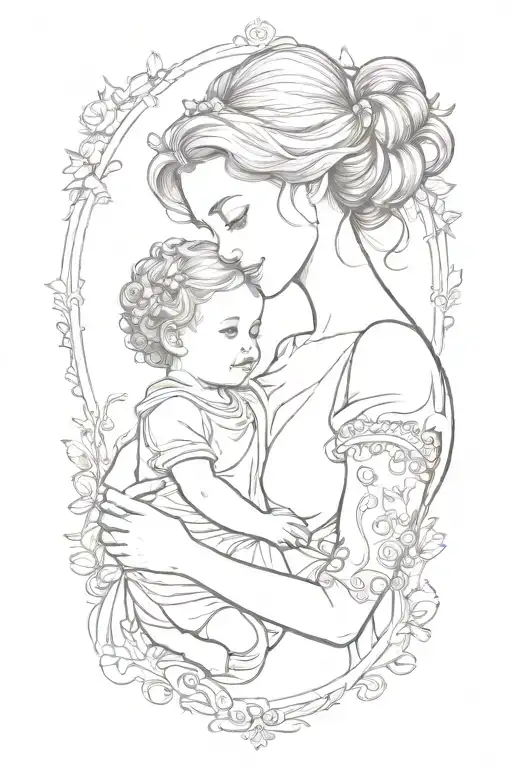 Mother And Toddler Girl