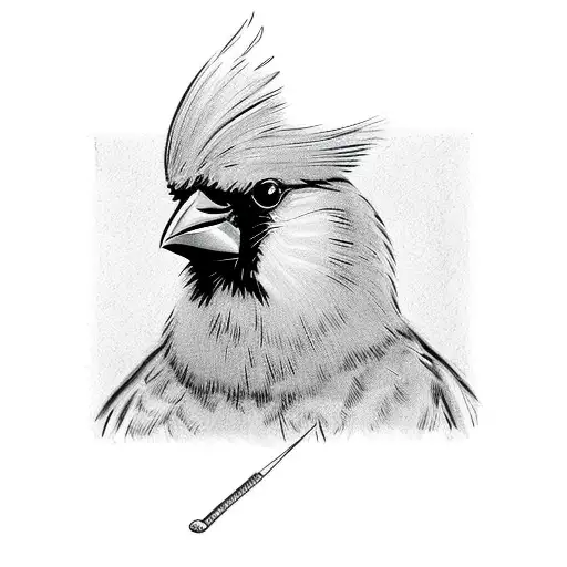 Cardinal With Church Cross