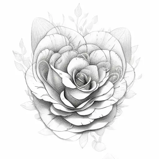 Floral With Stopwatches And Shading