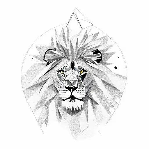 Lion Breaking The Barrier Of Life And Leveling Up