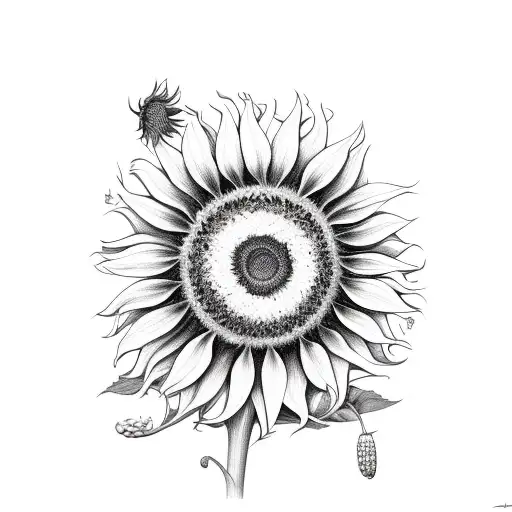 Sunflower With Skulls Seeds