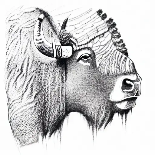 Native American Bison