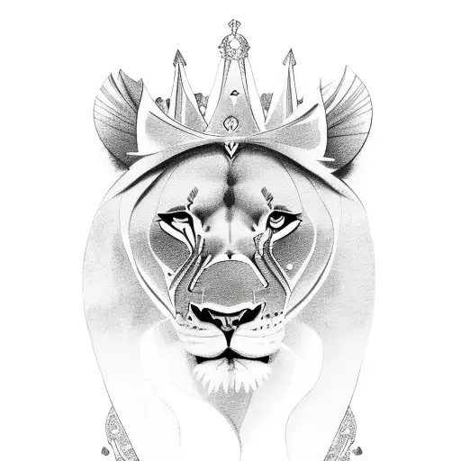Lioness Crown Queen