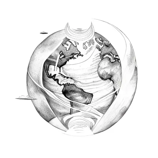 Mother Earth's Body With Viracocha Influence