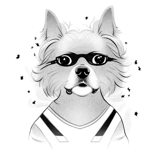 A Portrait Of Your Adorable Dog Wearing A Soccer Jersey