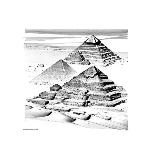 Toth And The Egyptian Pyramids