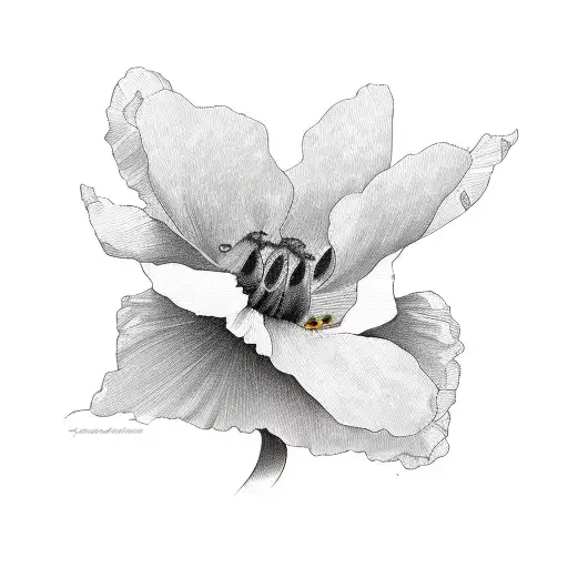 26 04 07 14 Dog California Poppy Flower