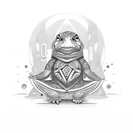 Wise Yogi Turtle