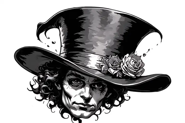 Madhatter Hat Only Dark Going Up In Smoke