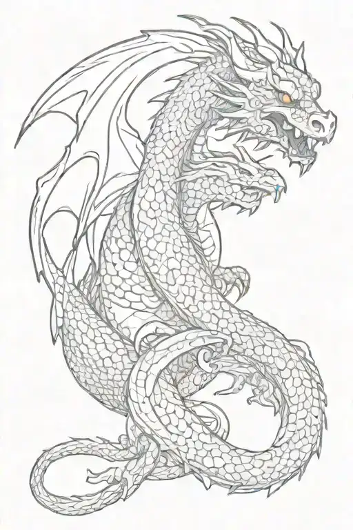 Dragon With Little Dragons