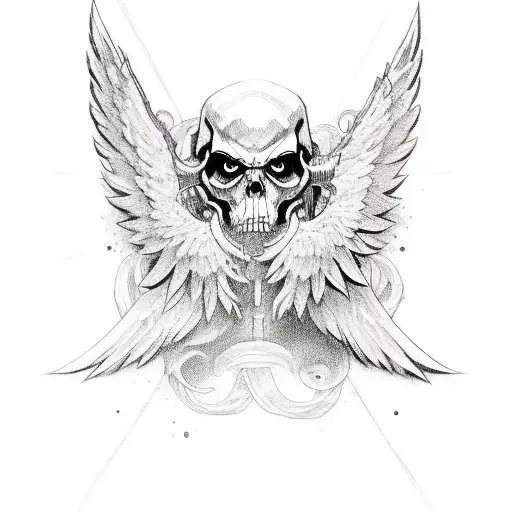 Grim Reaper Valkyrie Wings