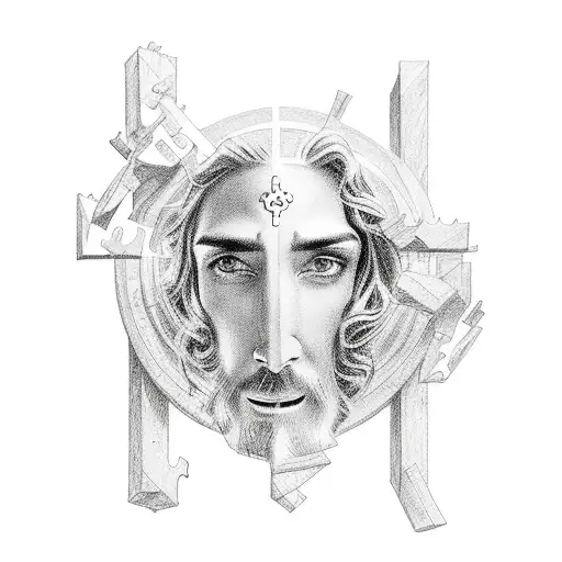 Jesus Himself Putting Together A Puzzle