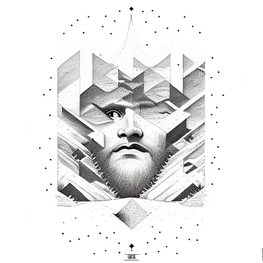 Mountains That Form The Word Invictus Times New Roman