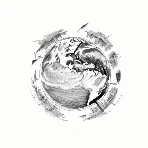 Son Giving Dad Earth