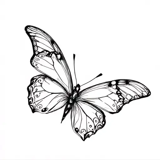 Butterfly With Name Skylar And More Butteflies Different Sizes