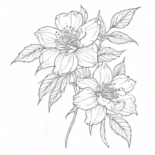 March And June Birth Flower