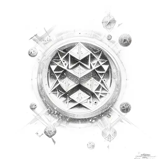 Starlight Night Art Van Goh Skyrim Nordic