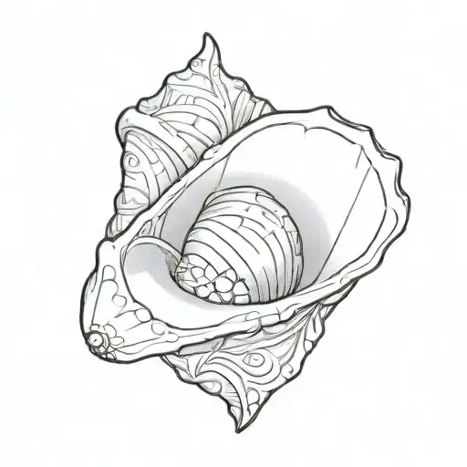 Conch Shell From Moana Da Disney