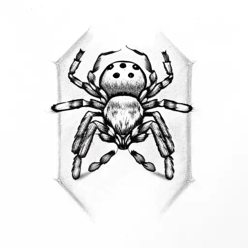 Candystripped Spider