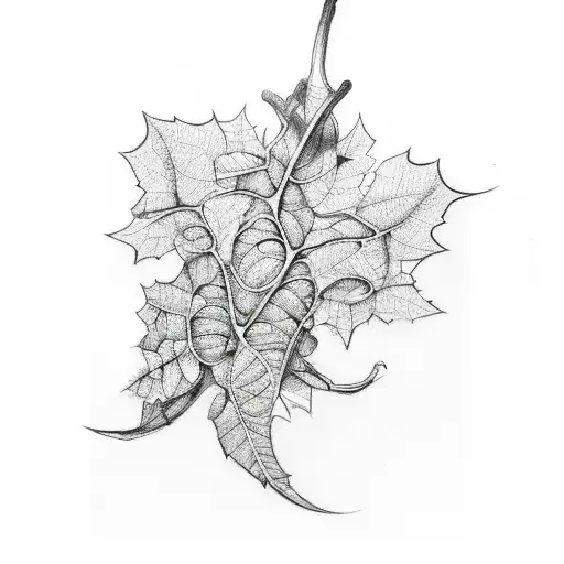 Fine Line Leaf Vine