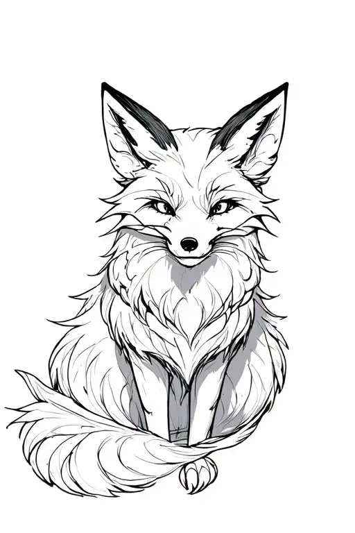 The Japanese Spirit Of The Fox