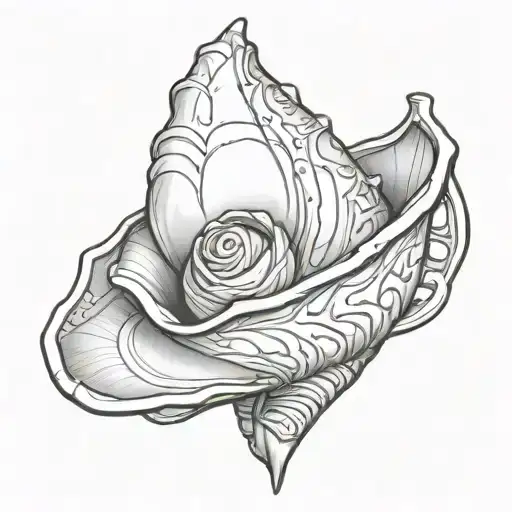 Conch Shell From Moana Da Disney