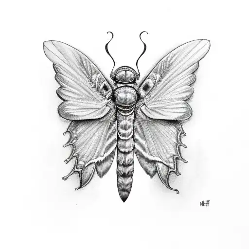 Death Hawk Moth Chest Peice