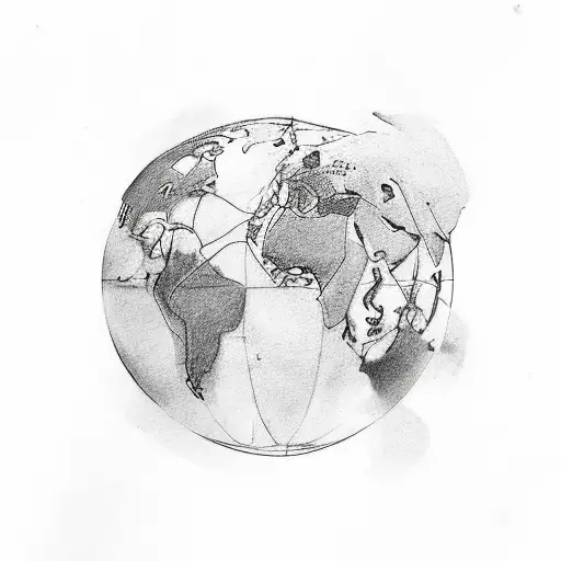 The World That Says The World Is Your From Scarface With Roman Numeral Surrounding It