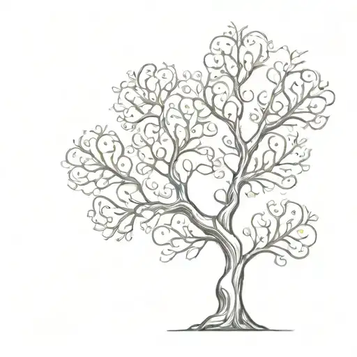 Tree With Three Hearts