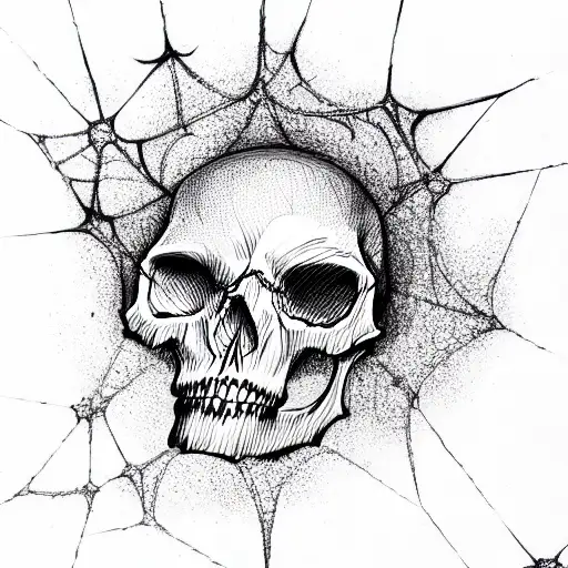 Skull Cobweb