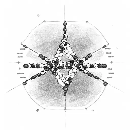 Dna Molecule With Canadian Flag