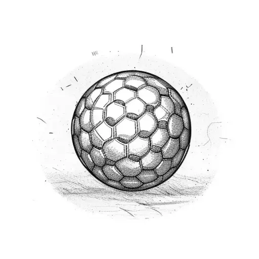 Football Ball With Hole