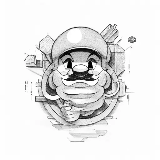 Tatuaje Mario