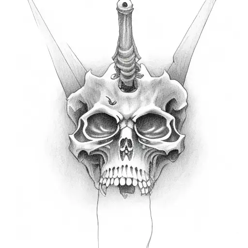 Grim Reaper With The Word Ddub On It