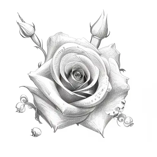 Rose And Lily Of Valley Flower Bouquet