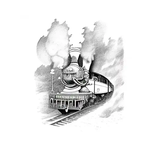 Cartoon Steamtrain