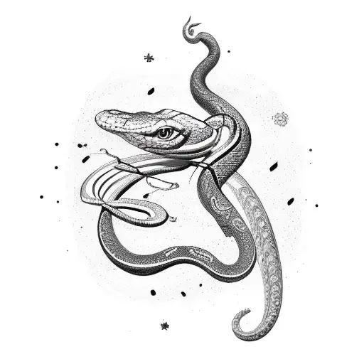 Snake And Sagittarius Zodiac Sign