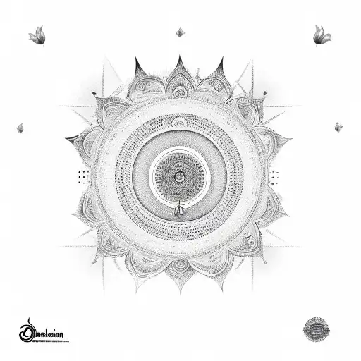 Sudarshan Chakra With Dhanush Ban