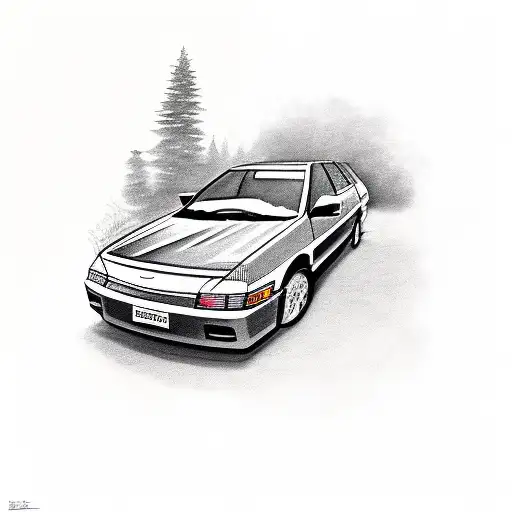 Camry Gracia 1998 With A Broken Windshield